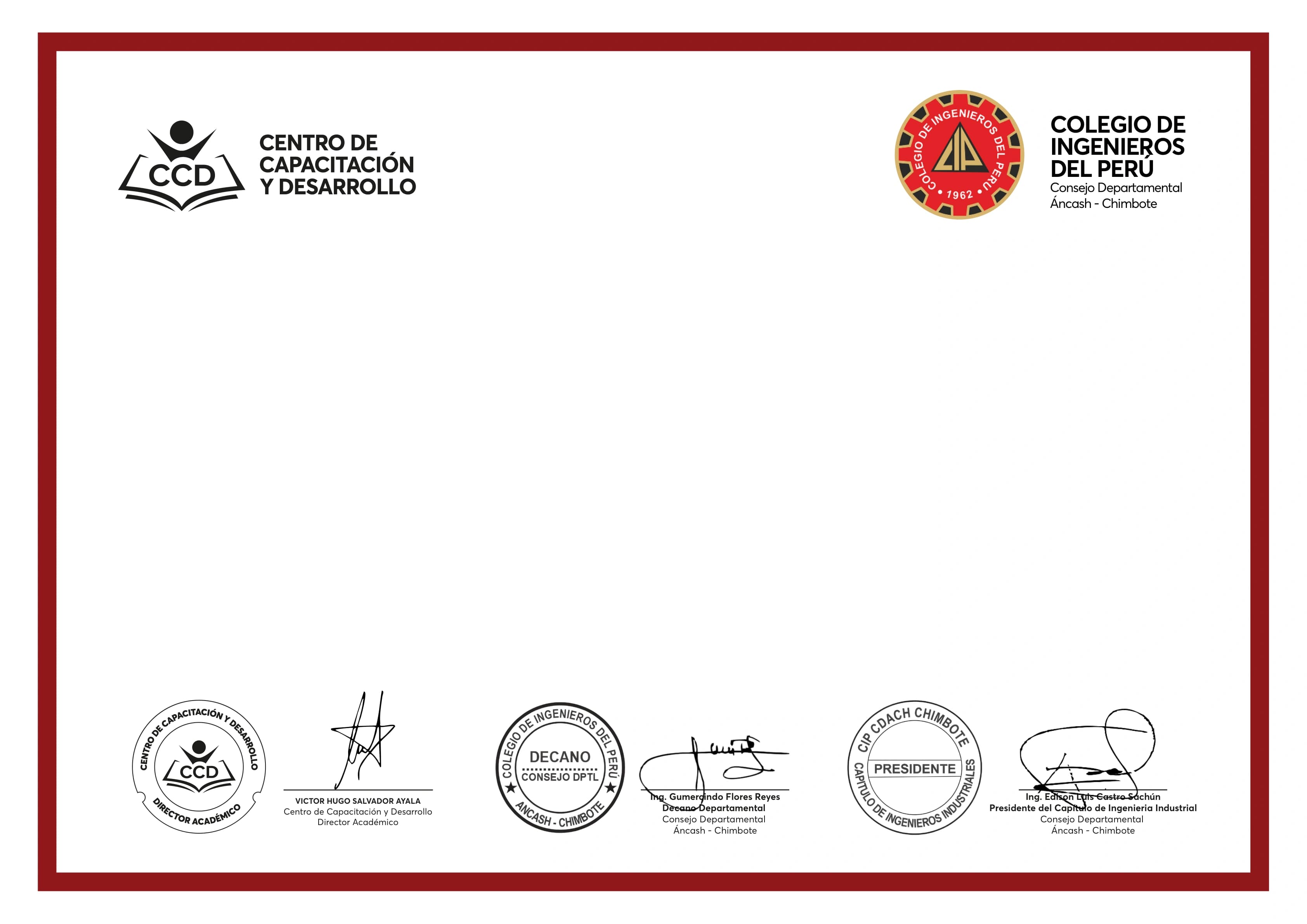 Certificado de Taller